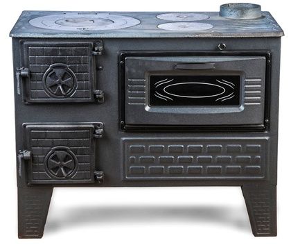 Отопительно-варочная печь МастерПечь ПВ-04 с духовым шкафом, 7,5 кВт в Берёзовском