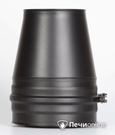 Комплектующие дымохода Schiedel Конус д250 PM25 (Черный) Permetr в Берёзовском