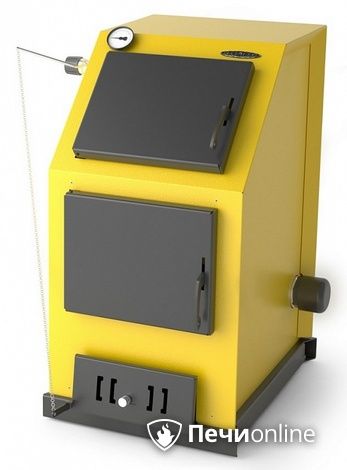 Твердотопливный котел TMF Оптимус Электро 25кВт АРТ ТЭН 6кВт желтый в Берёзовском