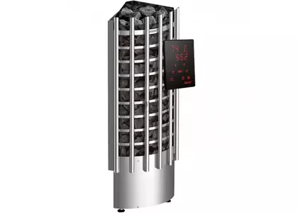 Электрокаменка для сауны Harvia Glow Corner TRC70XE c цифровой панелью управления в Берёзовском
