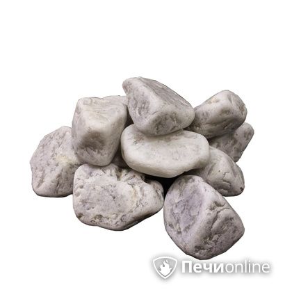 Камни для бани Огненный камень Кварц шлифованный отборный 10 кг ведро в Берёзовском